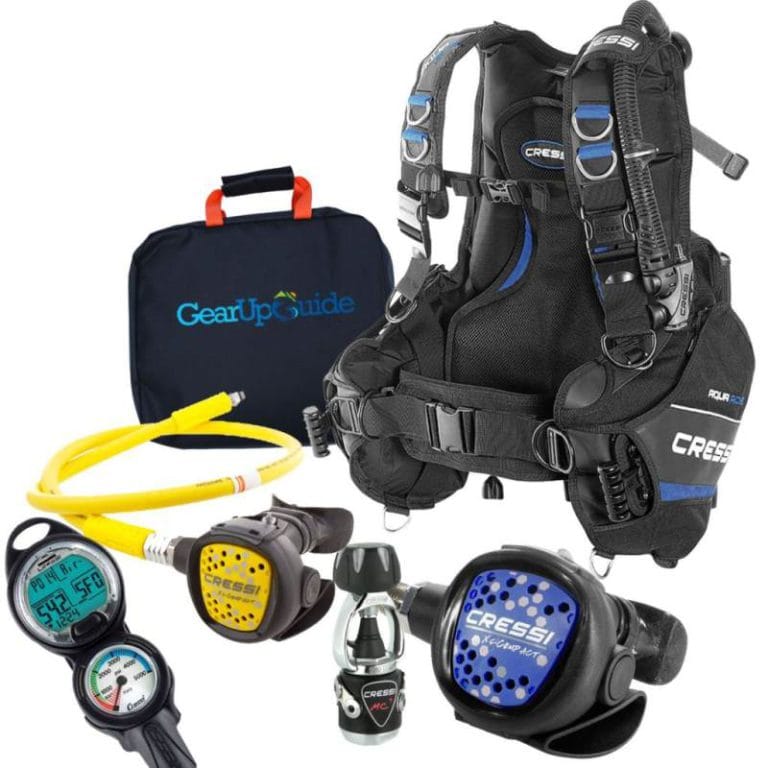 Cressi Aquaride Blue Pro BCD Scuba Gear Package Review